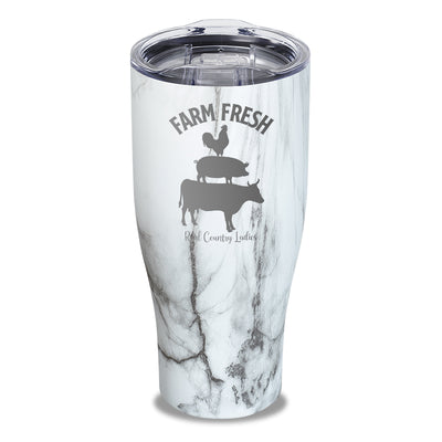 Farm Fresh Laser Etched Tumbler