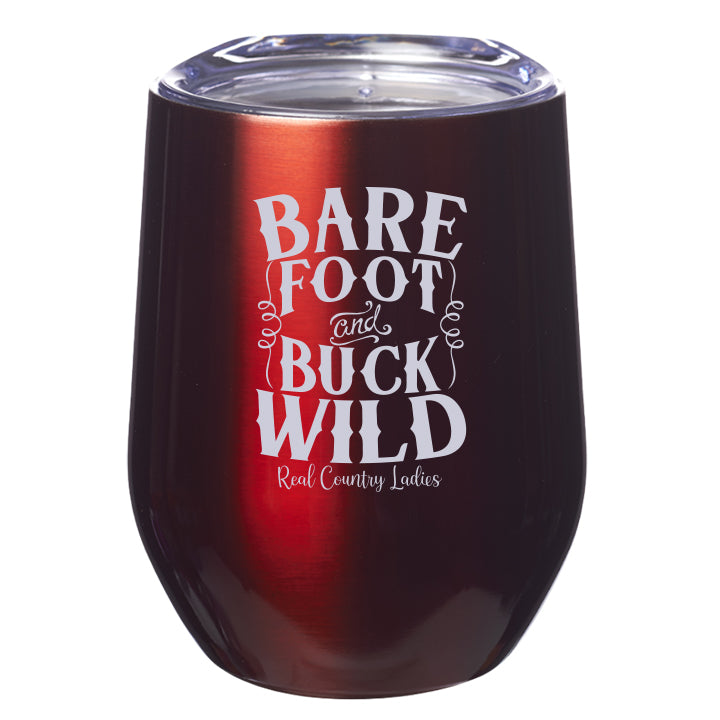 Bare Foot and Buck Wild Stemless Wine Cup