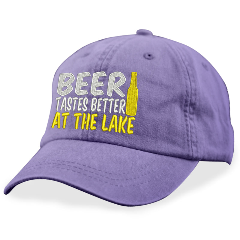 Beer Tastes Better At The Lake Hat