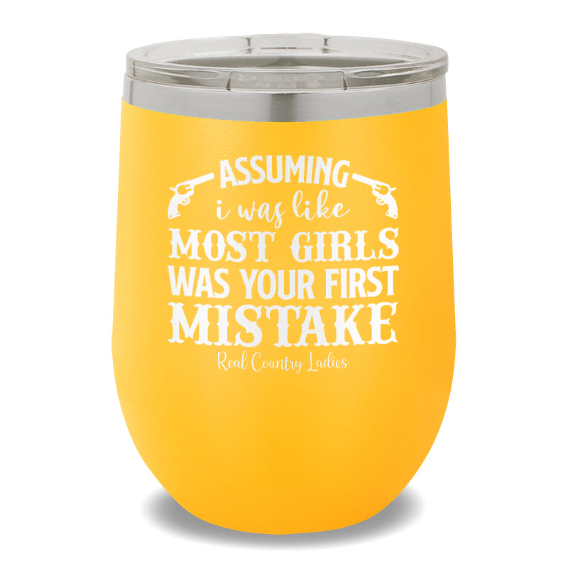 Your First Mistake 12oz Stemless Wine Cup