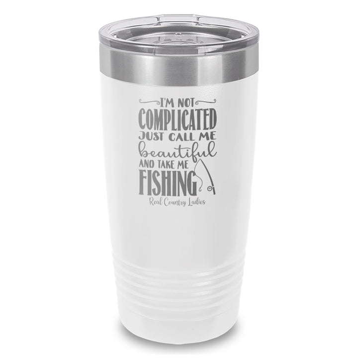 I'm Not Complicated Laser Etched Tumbler