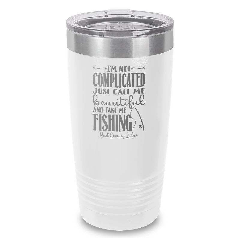 I'm Not Complicated Laser Etched Tumbler