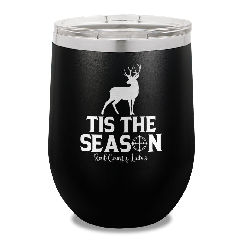 Tis The Season 12oz Stemless Wine Cup