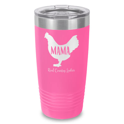 Mama Hen Laser Etched Tumbler