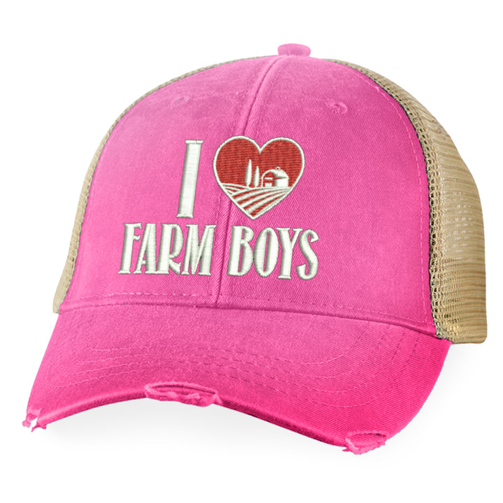 I Heart Farm Boys Hat