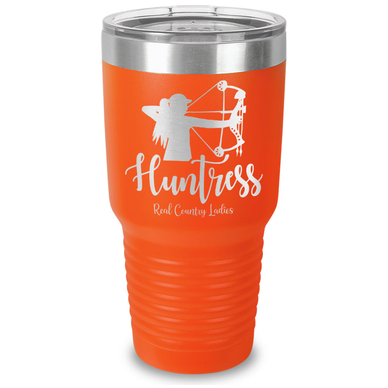 Huntress Bow Laser Etched Tumbler