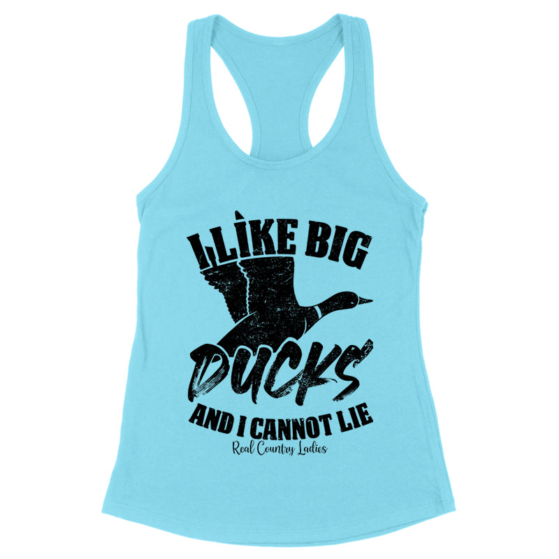 I Like Big Ducks Black Print Front Apparel