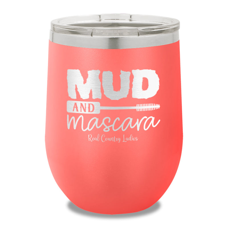 Mud And Mascara 12oz Stemless Wine Cup