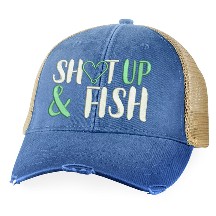 Shut Up And Fish Hat