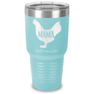 Mama Hen Laser Etched Tumbler