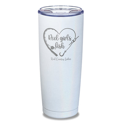 Reel Girls Fish Laser Etched Tumbler